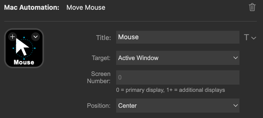 Move Mouse Configuration